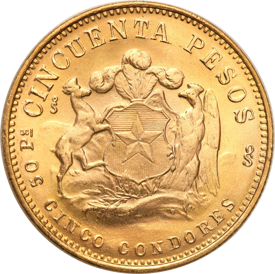 Chile. 50 pesos 1966